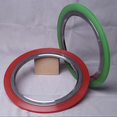 Miếng đệm ngoại quan cao su mịn với màu đỏ xanh lục> Độ bền kéo 10MPa