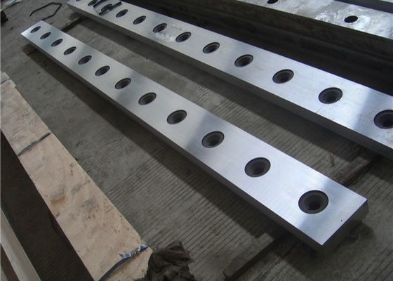 61 Dao cắt thép 64HRC Lưỡi cắt tấm dày cho nhà máy cán nóng