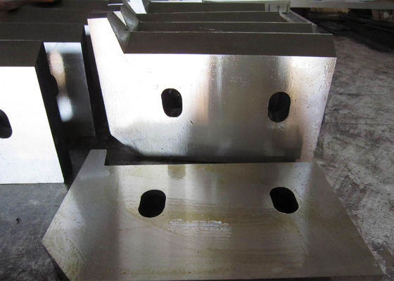 Metal Shear Blades Stainless Steel Máy cắt râu thủy lực Blade Guillotine Shear Blades