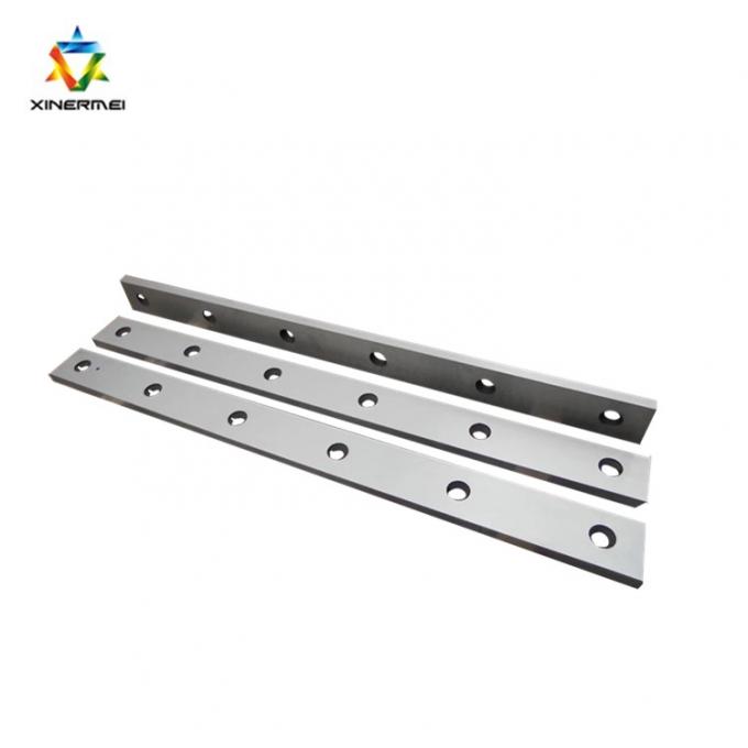 OEM Công nghiệp lỗ thẳng Tungsten Thép Cold Sheet Metal Shearing Guillotine Paper Cutting Machine Blade 3