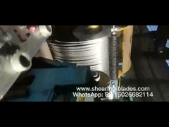 Quy trình máy cắt tấm thép quay công nghiệp kim loại